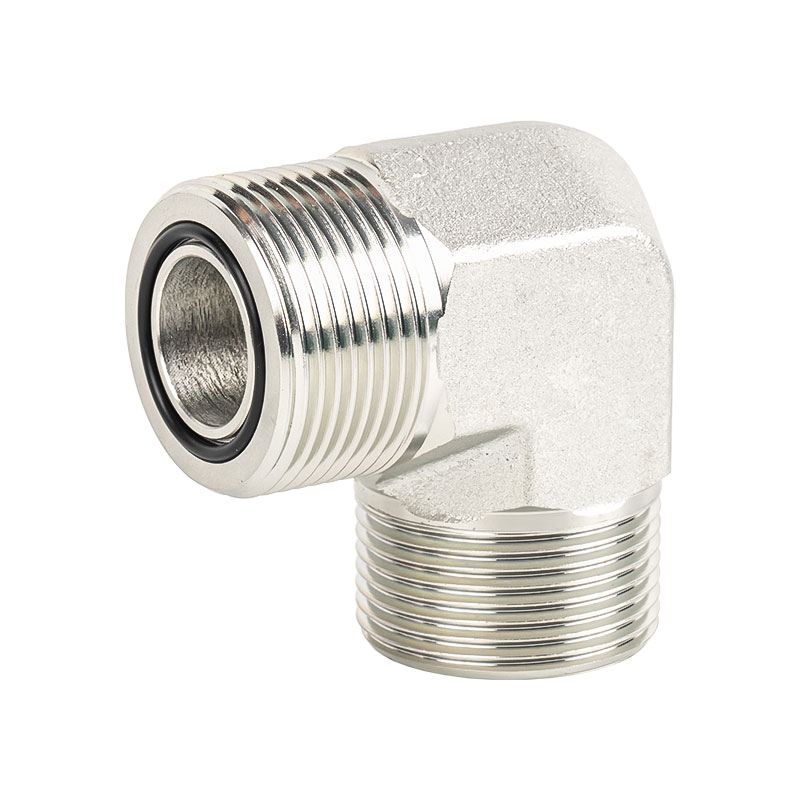 1F9 90 ° Kyynärpää ORFS uros-O-rengasvarusteet